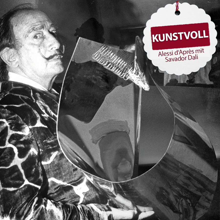 Industrieller Surrealismus - Dali Kunstobjekt von Alessi