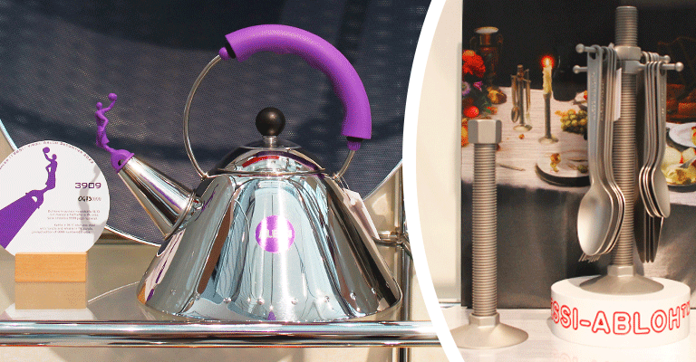 Faszinierende und ungewöhnliche Designs für Alltagsprodukte von Alessi bei interni by inhofer